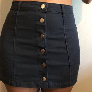 Button Up Skirt